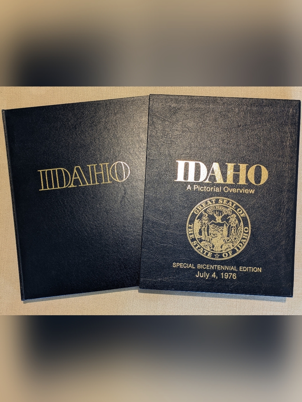 Signed Idaho A Pictorial Overview Special Bicentennial Edition 1976 Book #797